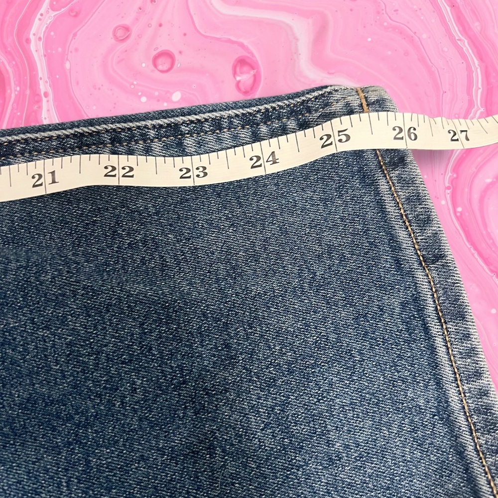 American Eagle Women's Super Stretch Straight Jeans Blue Denim, Size 18 Regular - Picture 5 of 6